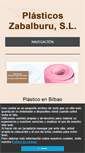 Mobile Screenshot of plasticoszabalburu.com
